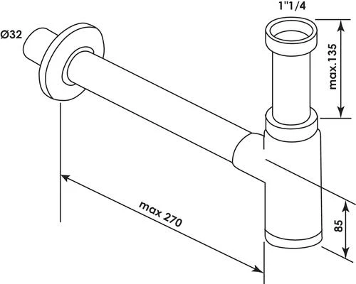 Siphon De Lavabo Design Rond 2 Siphon De Lavabo Design Rond â Image 2