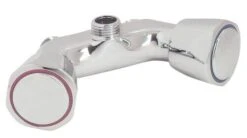 Mélangeur De Douche Chromé Entraxe 60mm