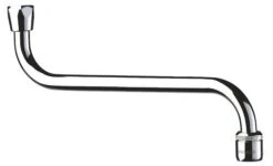 Bec à Insertion Col De Cygne Avec Aérateur 20/27 200mm - DELABIE