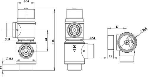Mitigeur Thermostatique Multipositions - GRANDSIRE 3 Mitigeur Thermostatique Multipositions - GRANDSIRE – Image 3