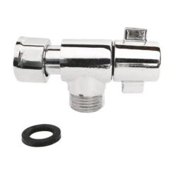 Robinet D'arrêt WC équerre Design - PRONORM -Salle De Bain Fournitures 181 12 3