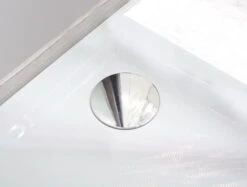 Receveur De Douche Extra-plat En Béton De Synthèse 80x80cm - ELMER -Salle De Bain Fournitures 201010502 4