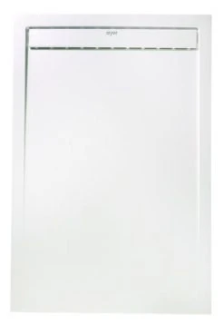 Receveur De Douche Caniveau Résine De Synthèse Runa Blanc 80x140 - ELMER