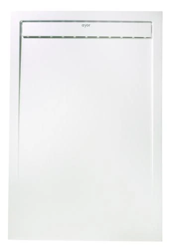 Receveur De Douche Caniveau Résine De Synthèse Runa Blanc 80x140 - ELMER 1 Receveur De Douche Caniveau Résine De Synthèse Runa Blanc 80x140 - ELMER