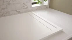 Receveur De Douche Caniveau Résine De Synthèse Runa Blanc 80x140 - ELMER 7 Receveur De Douche Caniveau Résine De Synthèse Runa Blanc 80x140 - ELMER -Salle De Bain Fournitures 201010591 4