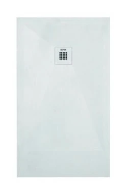 Receveur De Douche Résine De Synthèse Recea Blanc 80x140 - ELMER