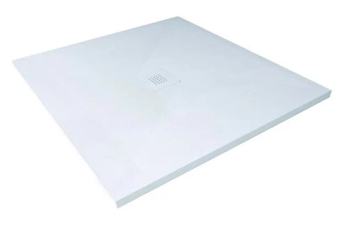 Receveur De Douche Résine De Synthèse Recea Blanc 90x90 - ELMER 3 Receveur De Douche Résine De Synthèse Recea Blanc 90x90 - ELMER – Image 3