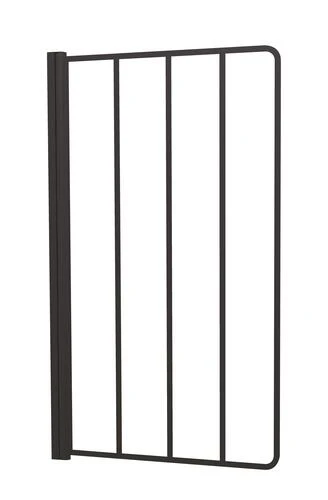 Pare-baignoire 1 Volet 140x80cm Sérigraphie Noire - ELMER 1 Pare-baignoire 1 Volet 140x80cm Sérigraphie Noire - ELMER