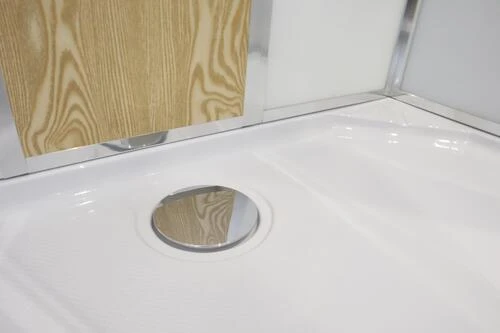 Cabine De Douche Accès De Face Avec Toit 80x120cm - ELMER 5 Cabine De Douche Accès De Face Avec Toit 80x120cm - ELMER – Image 5