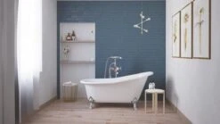 Baignoire îlot Acrylique Blanc Pattes De Lion - ELMER -Salle De Bain Fournitures 202510202 4