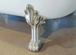 Baignoire îlot Acrylique Blanc Pattes De Lion - ELMER -Salle De Bain Fournitures 202510202 6