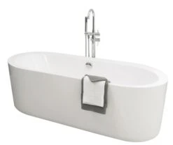 Baignoire îlot Acrylique Blanc - ELMER 9 Baignoire îlot Acrylique Blanc - ELMER -Salle De Bain Fournitures 202510203 3