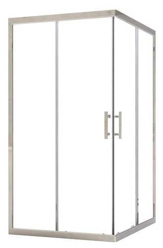 Paroi De Douche Accès D'angle Coulissant Enlok 80cm - ELMER 1 Paroi De Douche Accès D'angle Coulissant Enlok 80cm - ELMER