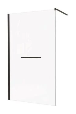 Écran De Douche Fixe Profilé Noir Versus 120cm - ELMER