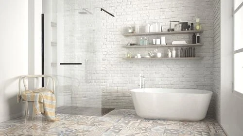 Écran De Douche Fixe Profilé Noir Versus 120cm - ELMER 2 Écran De Douche Fixe Profilé Noir Versus 120cm - ELMER – Image 2