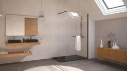 Écran De Douche Fixe Profilé Noir Versus 120cm - ELMER 7 Écran De Douche Fixe Profilé Noir Versus 120cm - ELMER -Salle De Bain Fournitures 203010137 3