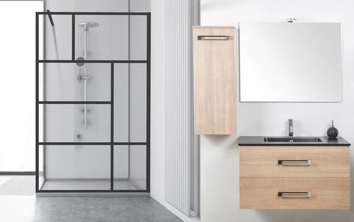 Écran De Douche Fixe Temper 120cm - ELMER 2 Écran De Douche Fixe Temper 120cm - ELMER – Image 2