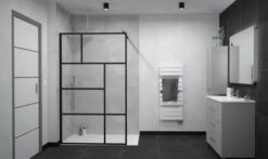 Écran De Douche Fixe Temper 120cm - ELMER 6 Écran De Douche Fixe Temper 120cm - ELMER -Salle De Bain Fournitures 203010144 3