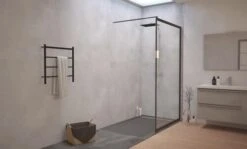 Écran De Douche Fixe Quadreo 90cm - ELMER -Salle De Bain Fournitures 203010145 3