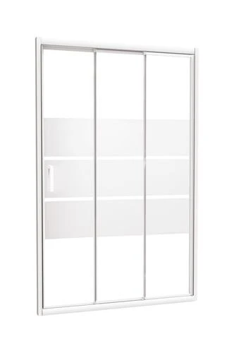 Paroi De Douche 3 Volets Coulissants Aumea 120 Cm - ELMER 1 Paroi De Douche 3 Volets Coulissants Aumea 120 Cm - ELMER