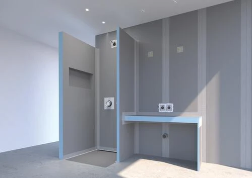 Panneau De Construction 60x125 Cm épaisseur 10 Mm - WEDI 2 Panneau De Construction 60x125 Cm épaisseur 10 Mm - WEDI – Image 2