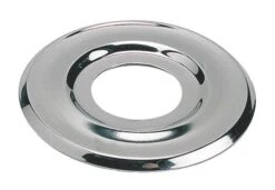 Rosace Plate à Moulure ø55mm Laiton Chromé 12/17