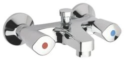 Mélangeur Bain-douche Mural Primo Chromé - Classique