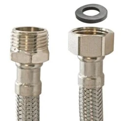 Flexible Sanitaire 1 écrou Tournant Femelle 20/27 - 1 Raccord Mâle 20/27 - Longueur 300 Mm - DN10 6 Flexible Sanitaire 1 écrou Tournant Femelle 20/27 - 1 Raccord Mâle 20/27 - Longueur 300 Mm - DN10 -Salle De Bain Fournitures 2985 60 3