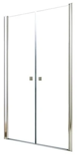 Paroi De Douche Portes Saloon Verre Transparent Selyna 90cm - ELMER