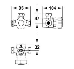 Mitigeur Temporise Alpa - Presto 5 Mitigeur Temporise Alpa - Presto -Salle De Bain Fournitures 3011 3