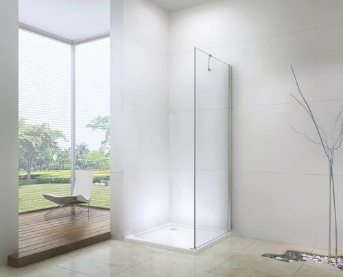 Retour Fixe Verre Transparent Selyna 90cm - ELMER 3 Retour Fixe Verre Transparent Selyna 90cm - ELMER – Image 3