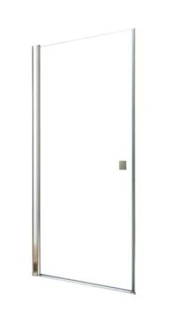 Paroi De Douche Porte Pivotante Verre Transparent Selyna 90cm - ELMER
