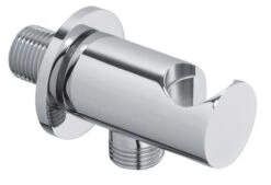 Support Mural Rond à Encastrer