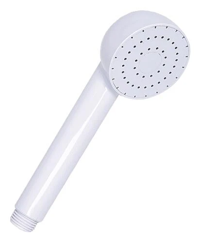 Douchette Basique Monojet Blanche ø62mm 1 Douchette Basique Monojet Blanche ø62mm