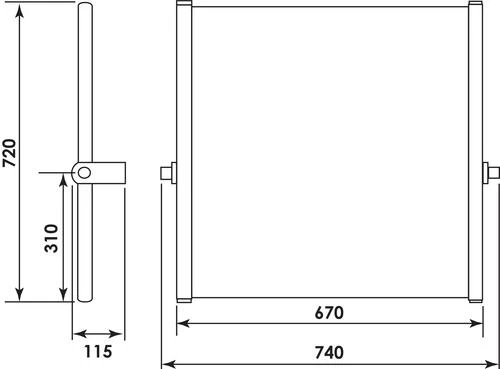Miroir Inclinable 2 Miroir Inclinable – Image 2