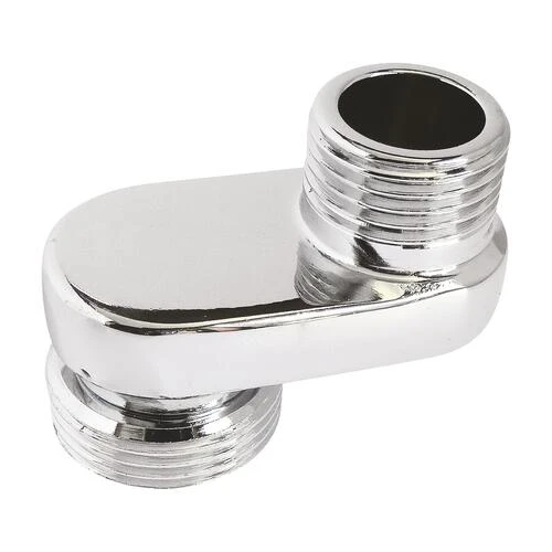 Raccord Laiton Chromé Contre Coudé Extra Plat Excentre 25 - Double Mâle 20/27 - 15/21 3 Raccord Laiton Chromé Contre Coudé Extra Plat Excentre 25 - Double Mâle 20/27 - 15/21 – Image 3