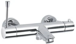 Thermostatique Bain-douche Chromé Avec Poignée Clinique - ROLF