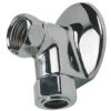 Coude Applique Laiton Chromé Avec écrou Prisonnier F15/21