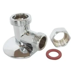 Coude Applique Laiton Chromé Mâle 20/27 5 Coude Applique Laiton Chromé Mâle 20/27 -Salle De Bain Fournitures 380 20 3