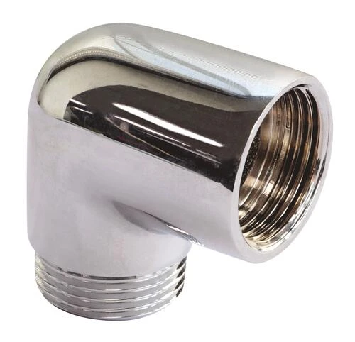 Raccord équerre Laiton Chromé Mâle 15/21 Femelle 15/21 1 Raccord équerre Laiton Chromé Mâle 15/21 Femelle 15/21