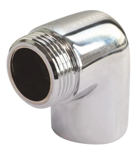 Raccord équerre Laiton Chromé Mâle 15/21 Femelle 15/21 2 Raccord équerre Laiton Chromé Mâle 15/21 Femelle 15/21 – Image 2