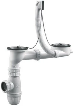 Vidage D'évier 2 Cuves Avec Trop Plein - VALENTIN