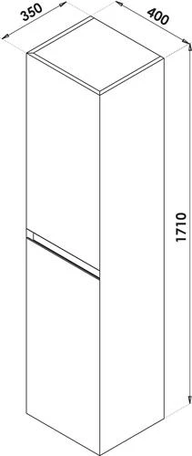 Colonne PANADURA à Suspendre Blanc Mat - BATHROOM THERAPY 3 Colonne PANADURA à Suspendre Blanc Mat - BATHROOM THERAPY – Image 3