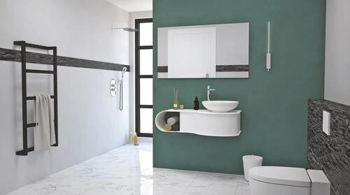 Plan Vasque à Suspendre Café Crème - BATHROOM THERAPY 2 Plan Vasque à Suspendre Café Crème - BATHROOM THERAPY – Image 2