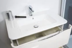 Meuble MANNAR à Suspendre 90 Cm Blanc - BATHROOM THERAPY 8 Meuble MANNAR à Suspendre 90 Cm Blanc - BATHROOM THERAPY -Salle De Bain Fournitures 401511116 4