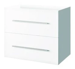 Bloc Meuble à Suspendre Blanc Avec Tiroirs NEW YORK 60cm - BATHROOM THERAPY