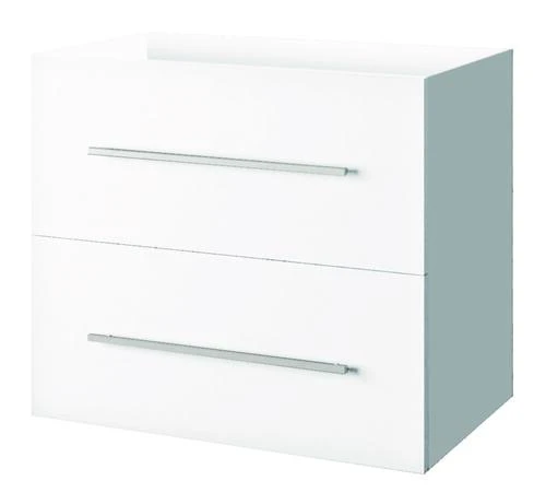 Bloc Meuble à Suspendre Blanc Avec Tiroirs NEW YORK 60cm - BATHROOM THERAPY 1 Bloc Meuble à Suspendre Blanc Avec Tiroirs NEW YORK 60cm - BATHROOM THERAPY