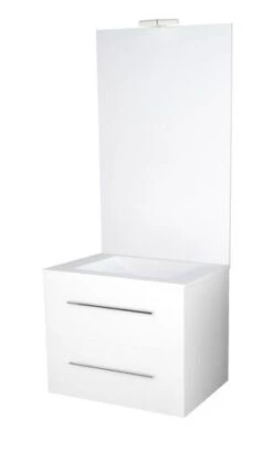 Meuble NEW YORK à Suspendre 70cm Blanc - BATHROOM THERAPY