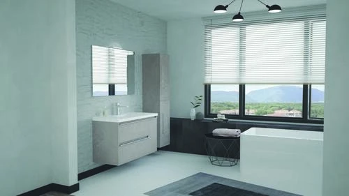 Meuble BOSTON à Suspendre 100cm Béton - BATHROOM THERAPY 3 Meuble BOSTON à Suspendre 100cm Béton - BATHROOM THERAPY – Image 3