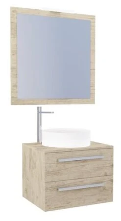 Meuble NUDEA 2.0 à Suspendre 60cm Cognac - BATHROOM THERAPY